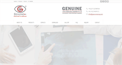 Desktop Screenshot of genuinexray.com